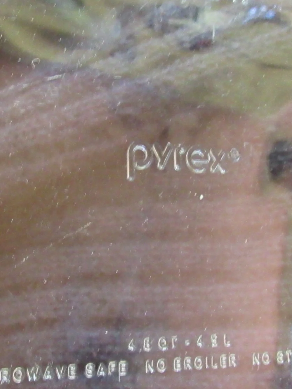 Vtg PYREX 234 Clear Glass 17 Casserole Dish Baking 70s Made USA